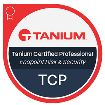 Tanium Certified Professional, Endpoint Risk & Security (TCP-ERS) Tanium Certified Professional, Endpoint Risk & Security (TCP-ERS)